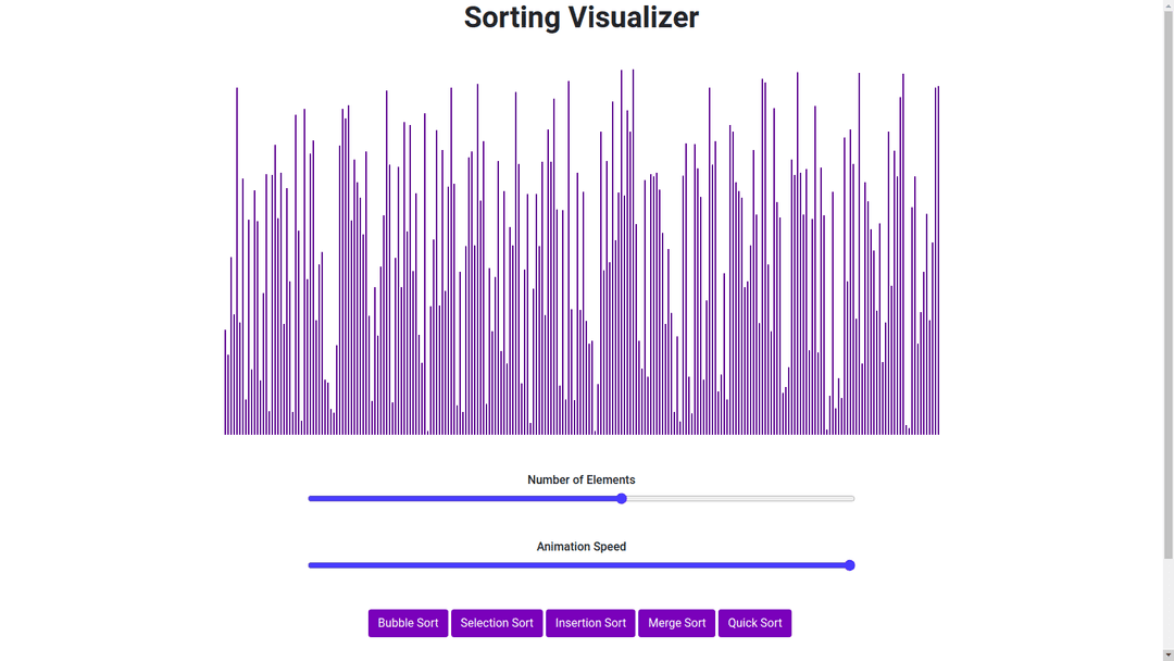 Sorting Visualizer